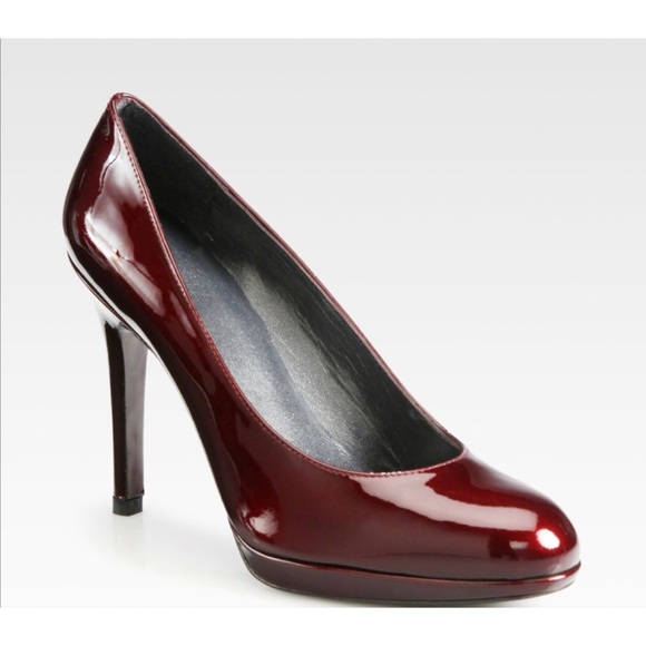 Stuart weitzman, 8.5, PLATSWOON, tinto quasar - Picture 1 of 5